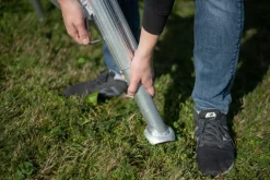 Aluminium 3-Holm-Gartenleiter silber - versch. Ausführungen ^ Niwaki New