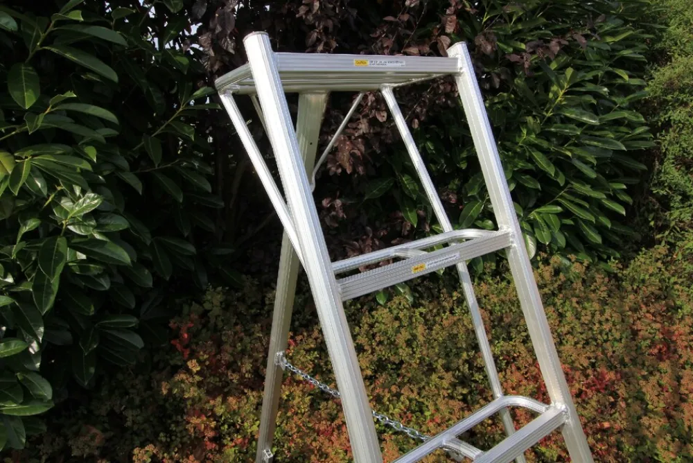 3-Holm-Gartenleiter, 180 cm ^ Niwaki
