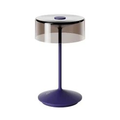 Numotion Akku Glasleuchte Tischleuchte IP 54 Pflaumenblau 265mm 2,2W FlexMood 2200K/2700K 171lm Ra85 dim ^ SIGOR Outlet