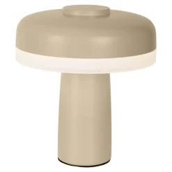 Näve Akku-/Tischleuchte "PILU" H: 16,5cm frost almond Outlet