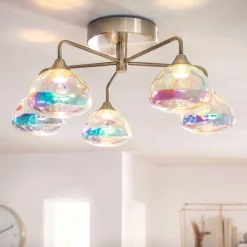 5er LED Deckenleuchte "VARNA" Ø: 50cm ^ Näve Sale