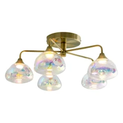 5er LED Deckenleuchte "VARNA" Ø: 50cm ^ Näve Sale