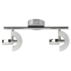 2er LED Wand- / Deckenspot
