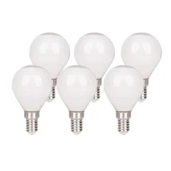 Näve 6er-Set LED Leuchtmittel "DAFFY" H: 7,7cm warmweiß Sale