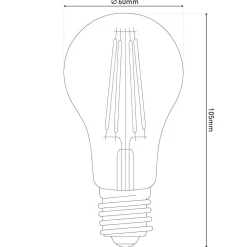 5er-Set LED Leuchtmittel "DAFFY" H: 10,5cm warmweiß ^ Näve Sale