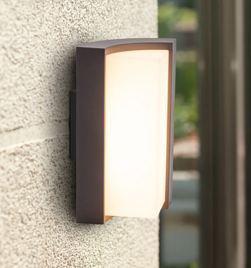 LED Außen Wandleuchte "RICO" H:14,8cm ^ Näve Outlet