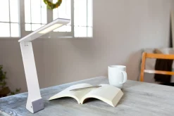 LED / CCT Akku-/Tischleuchte "ULF" H: 26cm grau ^ Näve Discount