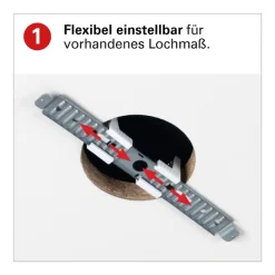 LED / CCT Deckenleuchte "BONUS" Ø: 33cm chrom ^ Näve Online