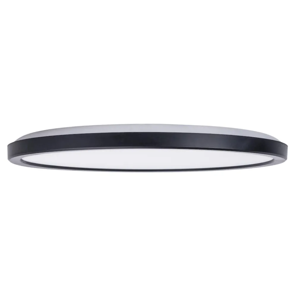 Näve LED / CCT Deckenleuchte "CARLO" inkl. RGB-Backlight Ø: 29,3cm Outlet