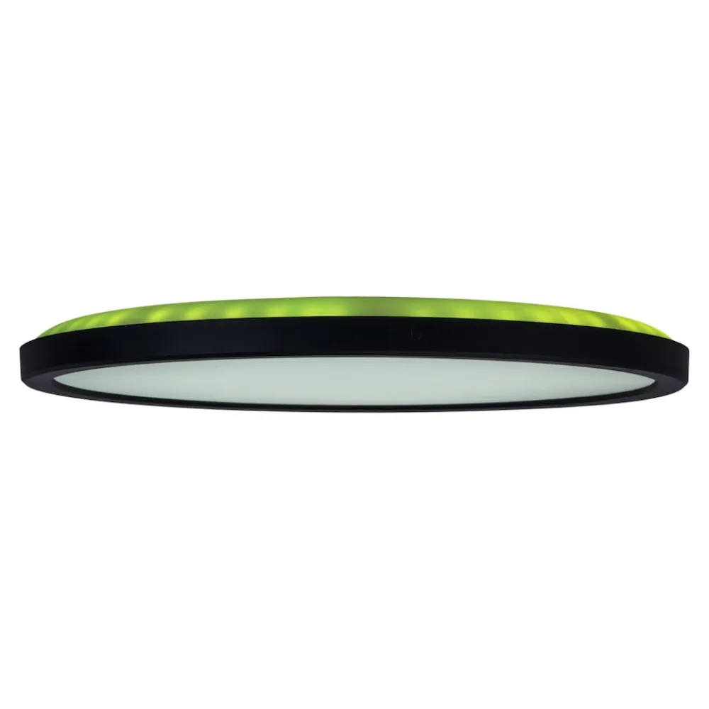 Näve LED / CCT Deckenleuchte "CARLO" inkl. RGB-Backlight Ø: 29,3cm Outlet