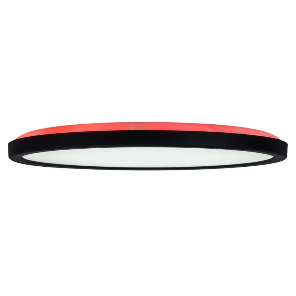 Näve LED / CCT Deckenleuchte "CARLO" inkl. RGB-Backlight Ø: 29,3cm Outlet
