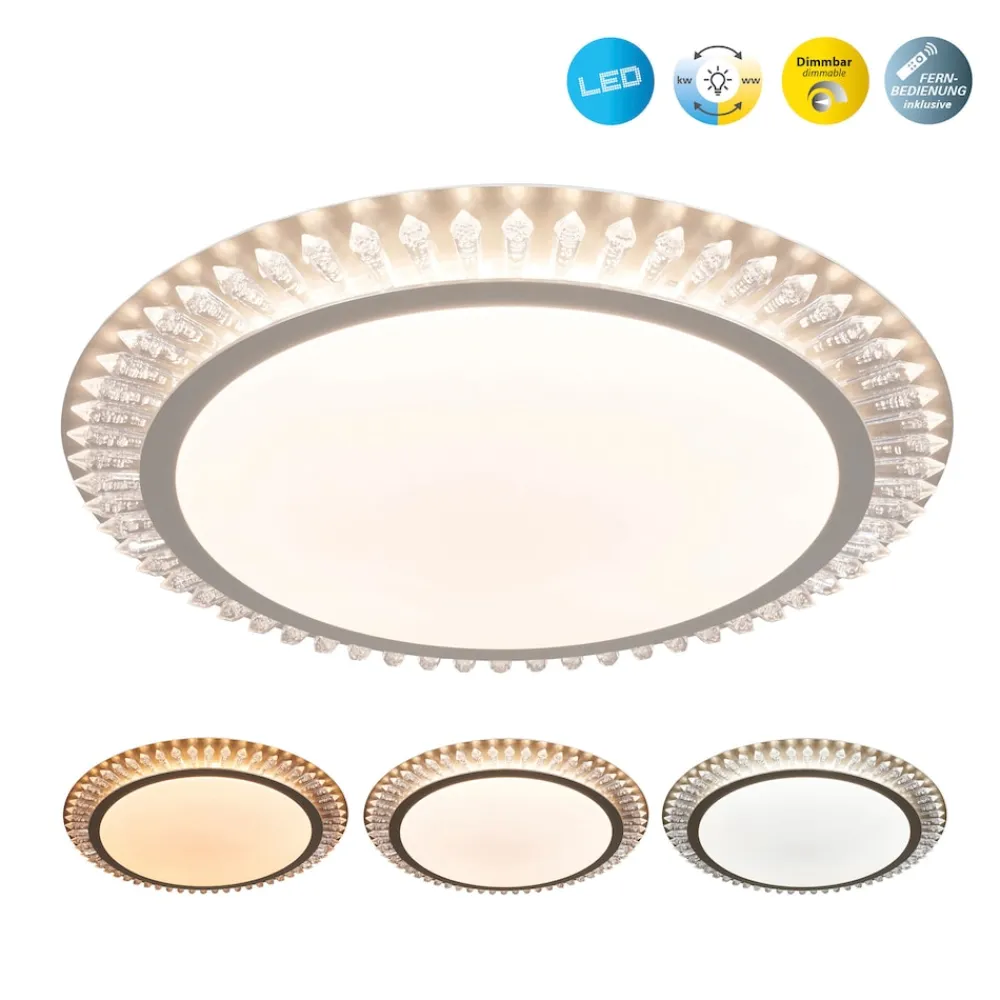 Näve LED / CCT Deckenleuchte "MADISON" Ø: 48cm New