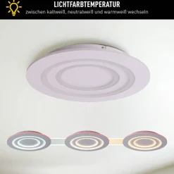 Näve LED /CCT/RGB Deckenleuchte 