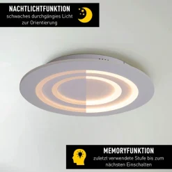 Näve LED /CCT/RGB Deckenleuchte 