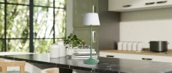 Näve LED / CCT Solar-/ Akkutischleuchte "EMMI" H: 38cm grün