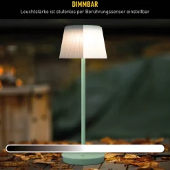 Näve LED / CCT Solar-/ Akkutischleuchte