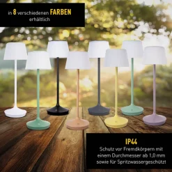 Näve LED / CCT Solar-/ Akkutischleuchte