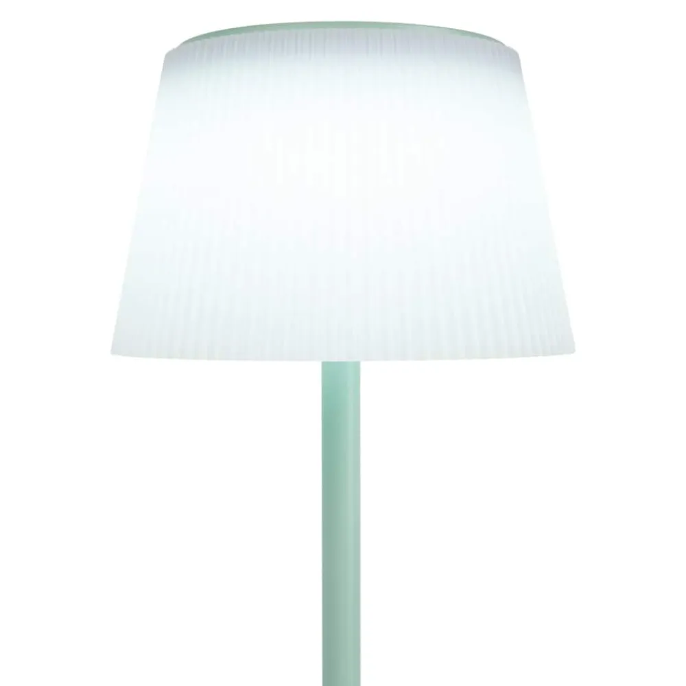Näve LED / CCT Solar-/ Akkutischleuchte "EMMI" H: 38cm mint Best