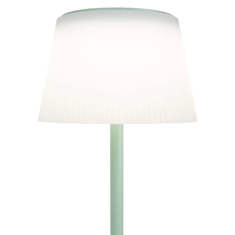 Näve LED / CCT Solar-/ Akkutischleuchte "EMMI" H: 38cm mint Best