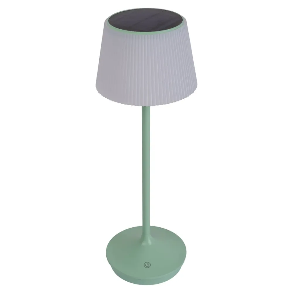 Näve LED / CCT Solar-/ Akkutischleuchte "EMMI" H: 38cm mint Best