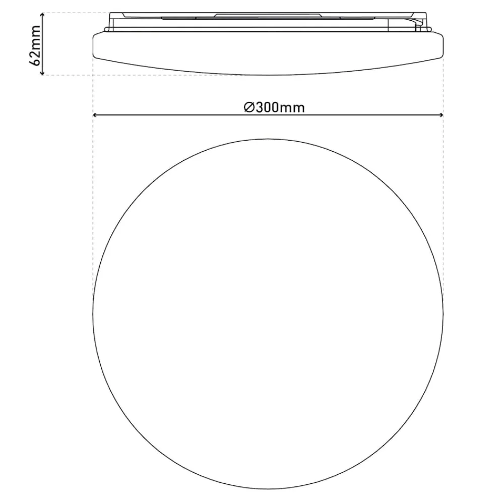 LED Deckenleuchte "FONTANA" Ø: 29cm ^ Näve Best
