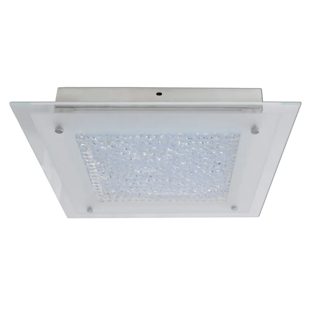LED Deckenleuchte "GLASGOW" L/B:36cm ^ Näve Clearance