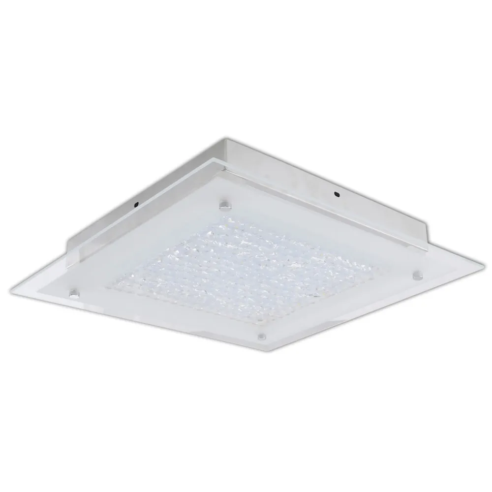 LED Deckenleuchte "GLASGOW" L/B:36cm ^ Näve Clearance