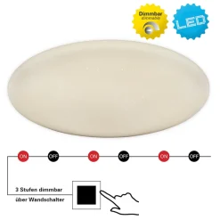 LED Deckenleuchte "RAVENNA" Ø:52cm ^ Näve Best