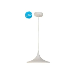 Näve LED Pendelleuchte "OSLO" Ø: 37cm weiß New