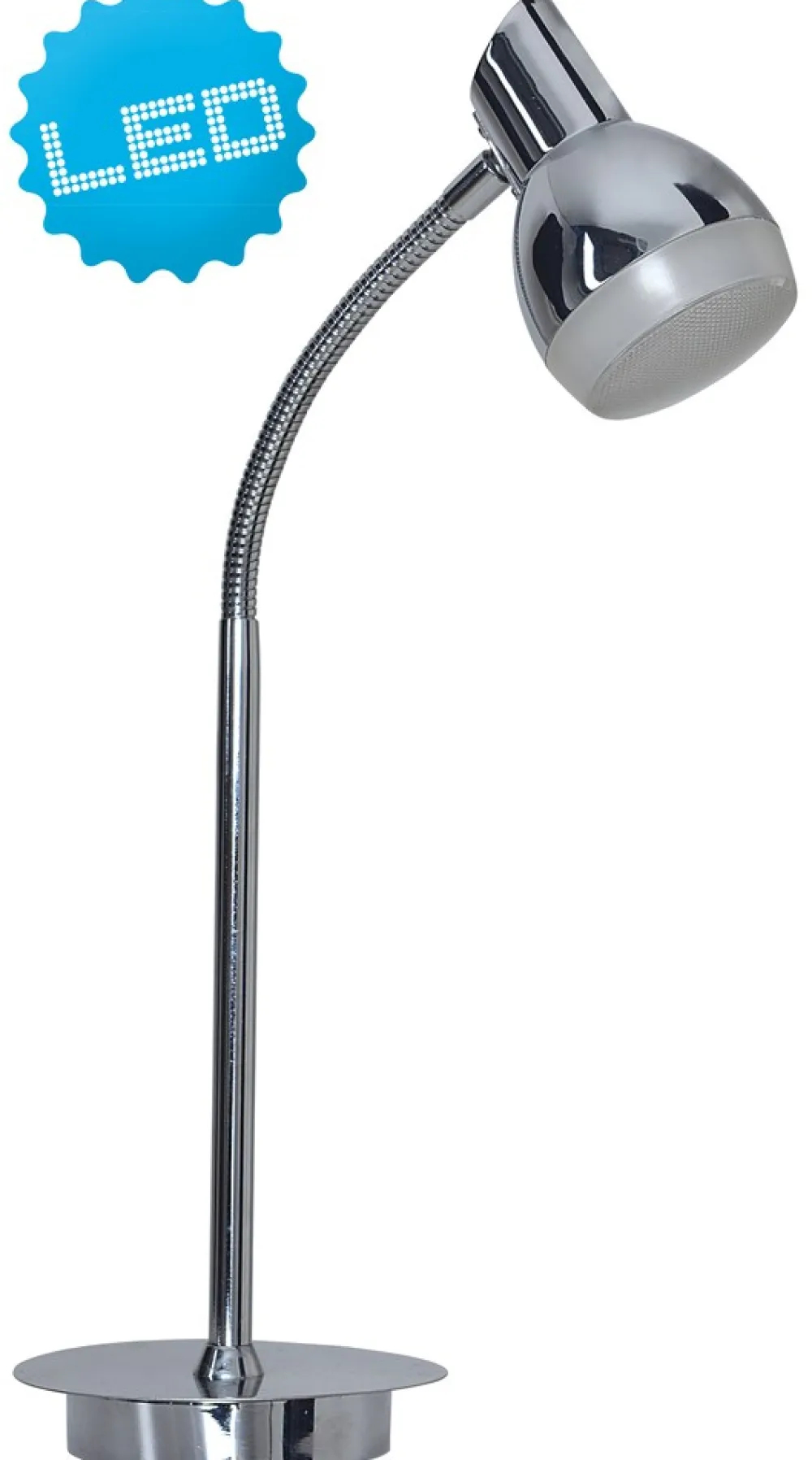 Näve LED Tischleuchte "CHROMEY" H:45cm Clearance