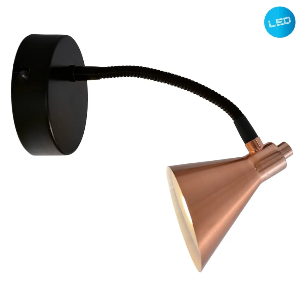 Näve LED Wandleuchte "COPPER" Discount