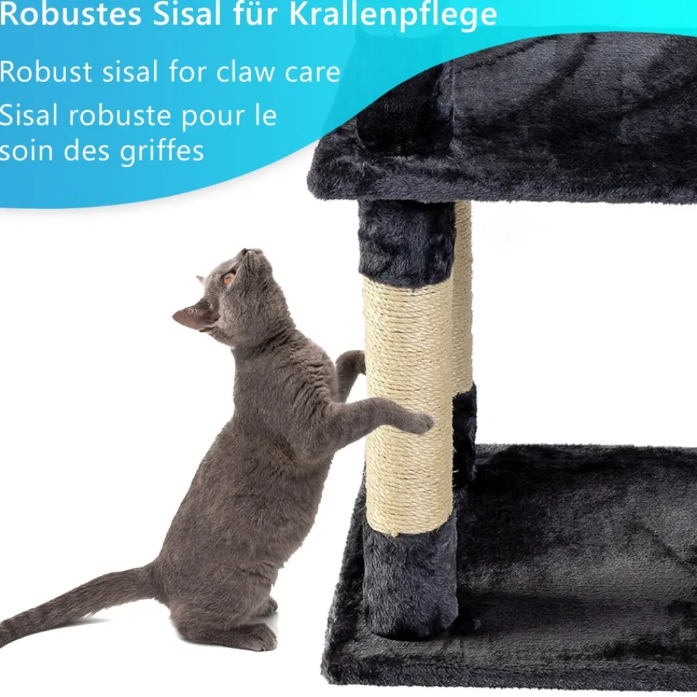 Katzen Kratzbaum Trient 85 cm groß - Deluxe Mini Katzenbaum ^ NYVI New