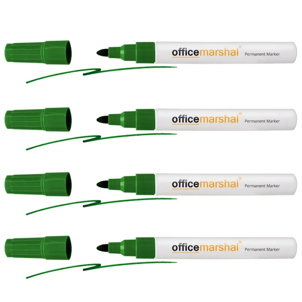 Office Marshal Boardmarker-Set | Grün Gemischt New