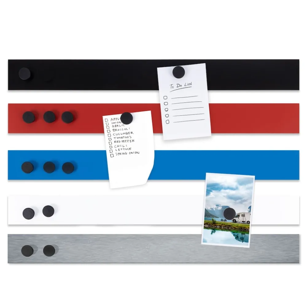 Office Marshal Magnetleisten | Blau/Türkis | | 4er-Set Hellblau