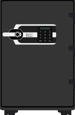 Olymp GOsafe 5920FP Tresor Safe Fingerabdruck Zahlencode Sicherheitsschlüssel Alarm 147 L Regalboden ^ Olympia Clearance