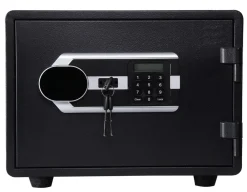 Olympia Olymp GOsafe 5300 Safe Tresor Zahlencode Fingerabdruck Schlüssel Alarmsystem Feuerschutz LED 12L New