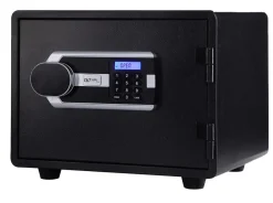 Olympia Olymp GOsafe 5300 Safe Tresor Zahlencode Fingerabdruck Schlüssel Alarmsystem Feuerschutz LED 12L New