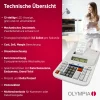 CPD 512 Tischrechner mit mechanischem Druckwerk ^ Olympia Sale
