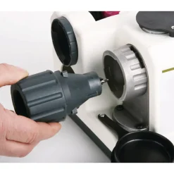 Optimum Bohrerschleifer GQ-D13 Sch?rfger?t Spiralbohrer 3-13 mm, Schleifmaschine Clearance