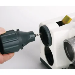 Optimum Bohrerschleifer GQ-D13 Sch?rfger?t Spiralbohrer 3-13 mm, Schleifmaschine Clearance