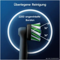 Aufsteckbürsten Pro CrossAction Schwarz 6er ^ Oral-B Outlet