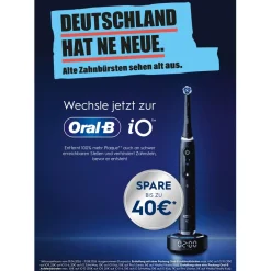 iO Kids 6+ Spiderman inkl. 1 Aufsteckbürste, 1 Reise-Etui Zahnbürste ^ Oral-B New