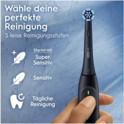 iO Series 2 Elektrische Zahnbürste, Night Black ^ Oral-B