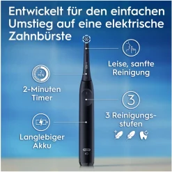 iO Series 2 Elektrische Zahnbürste, DUO Pack, Night Black / Calm Pink ^ Oral-B Hot