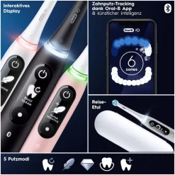 Oral-B iO Series 6 elektrische Zahnbürste Grey Opal JAS22