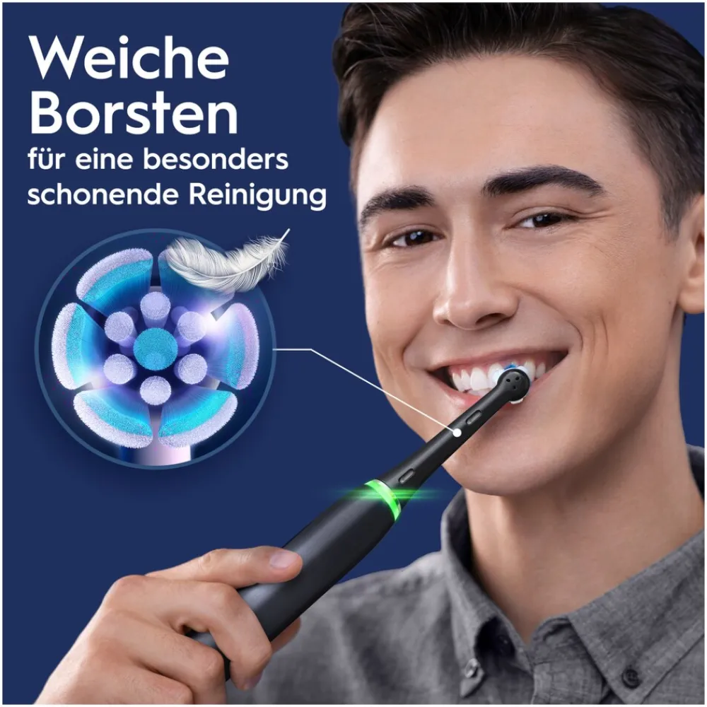 Oral-B iO Series 6 elektrische Zahnbürste Grey Opal JAS22