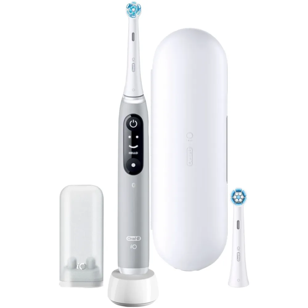 Oral-B iO Series 6 elektrische Zahnbürste Grey Opal JAS22