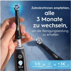 iO Ultimative Reinigung, Original Aufsteckbürsten für elektrische iO, Schwarz, 4 Stück ^ Oral-B New