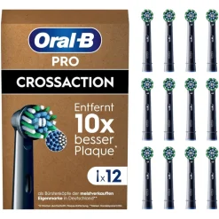 Pro CrossAction BLACK 12er FFU Aufsteckbürsten ^ Oral-B Outlet