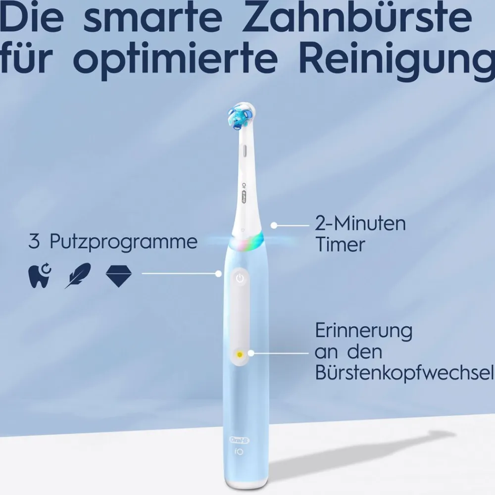 Oral-B Zahnbürste iO 3 Ice Blue Best